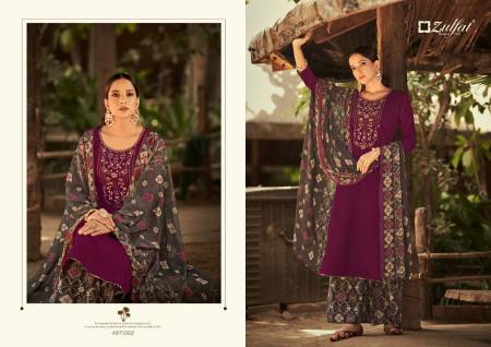 Zulfat Damini 497 Readymade Cotton Salwar Suit Catalog